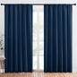 NICETOWN Living Room Curtains, Moroccan Blue, 1 Pair, 70 x 84-inch, Home by NICETOWN