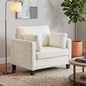 Luxury Oversized Accent Chair, 40.9" Upholstered Piping Single Armchairs by LANDASSYHOME