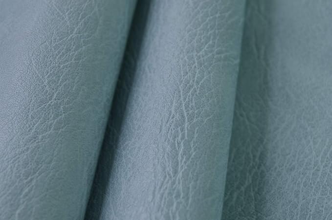Wento Thick Faux Leather Fabric Soft Skin Grain PU Leather - Image 2