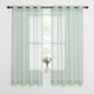 NICETOWN Sheer Curtains for Bedroom Windows, Grommet Top Voile Sheer Country by NICETOWN