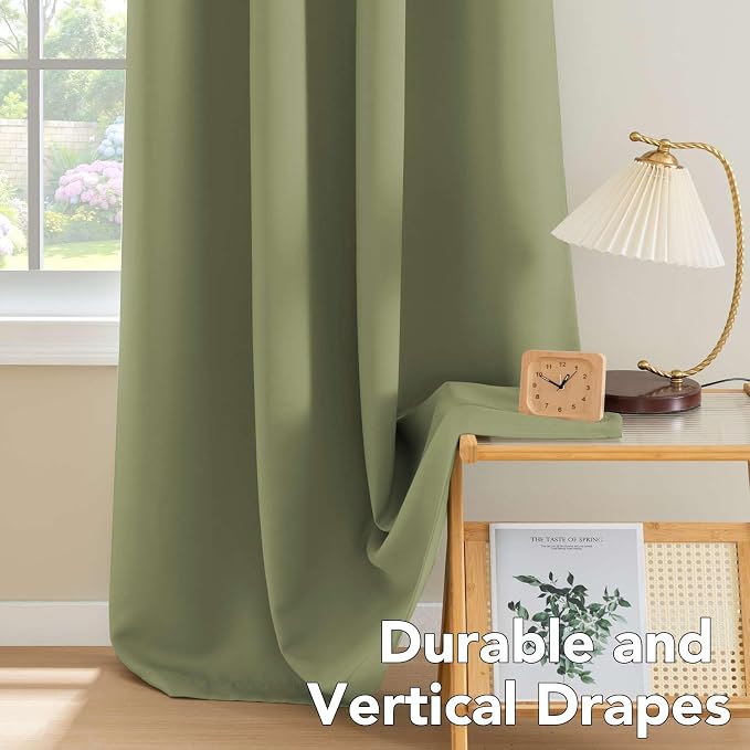 H.VERSAILTEX Premium Blackout Thermal Insulated Room Darkening Curtains - Image 8