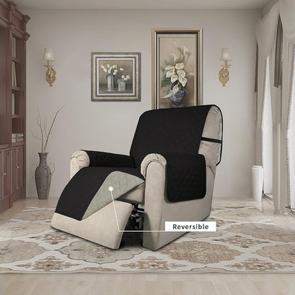 Easy-Going Reversible Couch Cover, Recliner 22 in, Water Resistant Furniture Mat - Image 2