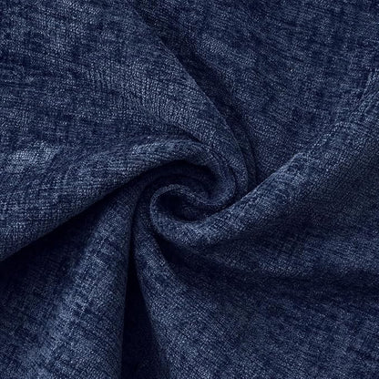 MIULEE Decorative Lumbar Throw Pillow Covers 12x20 Inch Navy Blue 2 Pack | - Image 4