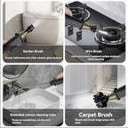 Handheld Steam Cleaner, 2500W Pressurized Multi-Surface Steam Cleaner for Home Use, Car Steamer For Cleaning Auto Detailing Kitchen Floors Tools
