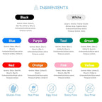 Food Coloring Gel Cake Decorating Set - Jelife 10 Colors Gel Based Edible Food Color Easter Egg Dye Kit Concentrated Neon Icing Colors for Kids Baking Macaron Frosting Fondant Cookie (6ml/Bottles)