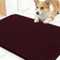 OLANLY Dog Door Mat for Muddy Paws 30x17, Super Absorbent Chenille Mud Mat | by OLANLY