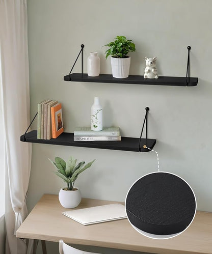 Afuly 24in Floating Shelves for Wall, Living Room, Home Wall Decor - Image 5