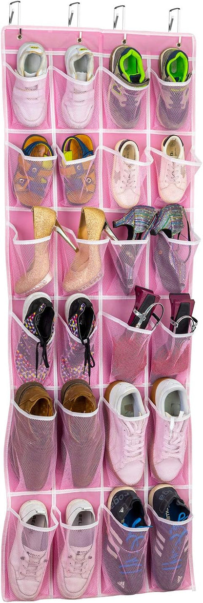 SAVERHO Hanging Shoe Organizer, Over The Door Shoe Organizer - Image 7