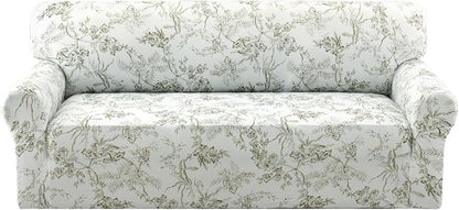 H.VERSAILTEX Floral Pattern Couch Covers by HVERSAILTEX