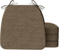AAAAAcessories D-Shaped Chair Cushions, Machine-Washable Cover by AAAAAcessories