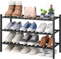 viewcare 3-Tier Black Bamboo Shoe Rack by VIEWCARE