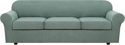H.VERSAILTEX 4 Piece Stretch Sofa Covers by HVERSAILTEX