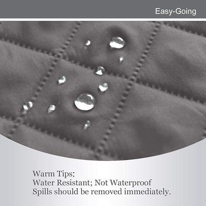 Easy-Going Reversible Couch Cover, 2 Cushion Sofa, Water Resistant Mat - Image 5