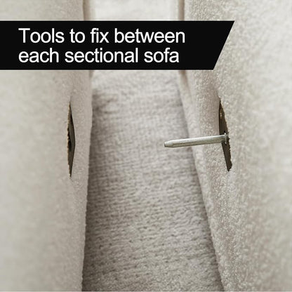 L Shaped Modular Sectional Couch - Image 7
