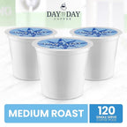 Day To Day 120-Count Breakfast Blend Medium Roast Single Serve Coffee Pods for K-Cup Keurig Brewers