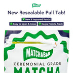 Matchabar Matcha Powder (80g) - Ceremonial Grade Authentic Japanese Matcha Green Tea Powder - Matcha Green Tea Powder Harvested in Japan - Matcha Tea Powder Latte - Zero Sugar, Vegan & 0 Calories