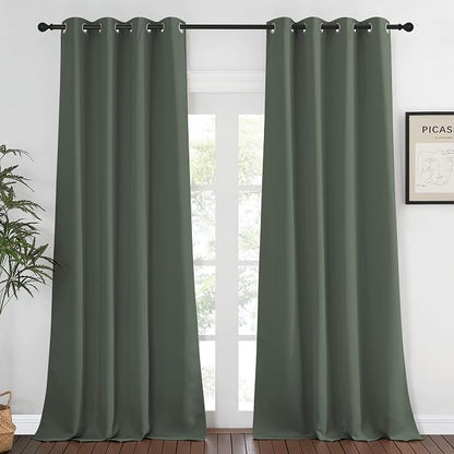 NICETOWN Blackout Living Room Curtain 95 inches Long by NICETOWN