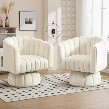 Swivel Accent Barrel Chair - Image 7
