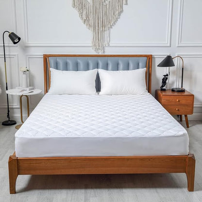 Quilted Queen Size Waterproof Mattress Protector Pad - Image 4
