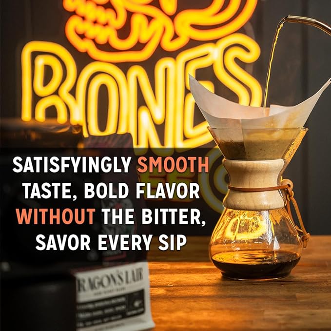 Bones Coffee Company Blueberry Blast Cake, Blueberry Pancake Flavored Coffee Pods, Low Acid Medium Roast Single-Serve Bones Cups, For 1.0 & 2.0 K-Cups Brewers Coffee Maker, 12 Count