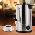 8L/2.11gal Commercial Coffee Urn, Gallon Double Wall Commerical Coffee Maker, 50 Cup Commercial Grade Stainless Steel Percolate Coffee Maker for Events, Offices and Catering