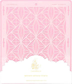 Cake Decorating Stencil for Tall Buttercream Cake, Royal Icing, Ganache, Paint, Airbrush (PRISKA)