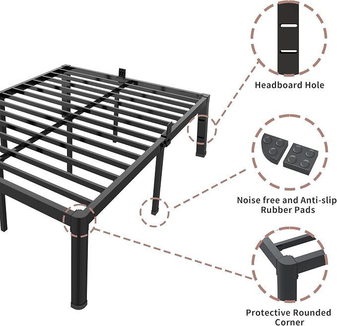 ROIL 14 inch Twin Bed Frames - Image 6