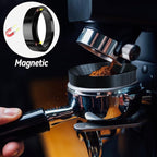 51mm Espresso Accessories Kit, Espresso Tamper Set, 51mm Spring Loaded Calibrated Tamper with WDT Tool, Espresso Dosing Funnel, Tamper Mat, Espresso Machine Accessories Kit for Barista