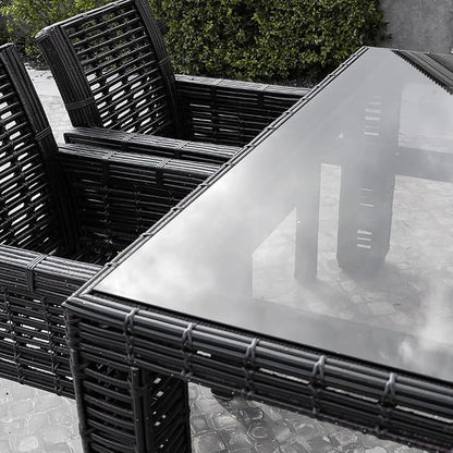Dulles Glass 30 inch Square Glass Table Top - Image 4
