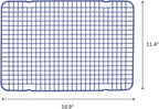 Great Jones Big Chill Wire Cooling Rack (Blueberry) – 16.25" × 11.25" Heavy-Weight Aluminized Steel,Nonstick Baking Rack – Oven Safe 450 °F, Bacon & Cookie Cooling Rack – Fits Half Sheet Pans