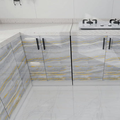 White Gold Marble Contact Paper - Image 7