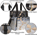 cfpolar Coffee Maker Storage Bag, Waterproof Travel Carrying Storage Tote Bag Organizer Case, Compatible with K-Mini or K-Mini Plus, And Suitable for Other Accessories， With Pockets for K-Cup Pods
