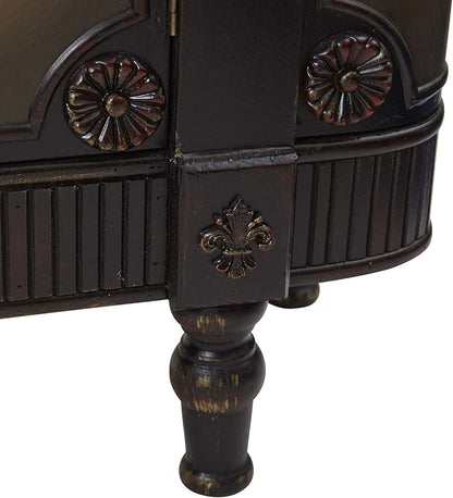 Nearly Natural French Vintage Style Floor Cabinet - Image 7