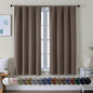 Simplebrand Ava Brown Blackout Curtains by Simplebrand