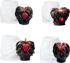 Skull Claw Hand Jewelry Resin Casting Mold for Resin, Soap, Candle Making - Craft Supplies