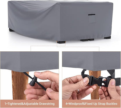 Mrrihand Heavy Duty Patio Furniture Covers, Outdoor Furniture Covers Waterproof - Image 4