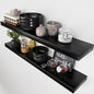 BAOBAB WORKSHOP Wood Floating Shelves by BAOBABWORKSHOP