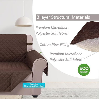 U-NICE HOME Reversible Sofa Cover Couch Cover - Image 4
