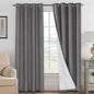 H.VERSAILTEX Linen Curtains 100% Blackout Curtains by HVERSAILTEX