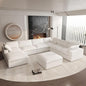Cloud Couch Modular Sectional Sofa, Oversized 8 Seater Sofa, 160.6" U Shaped by SofaFurniture
