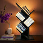 Godferyxin Bookshelf with Liting, Small Bookshelf LED and Desktop Book Shelf by Godferyxin