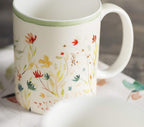 Maison d' Hermine Coffee Mug with Handles Fine Bone China Mugs Pack of Two Tea Cups for Hot Beverages Cappuccino Latte Home Restaurant Office Perfect for Gift (Colmar, 12 Ounce)