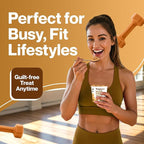 Bootylicious | High-Protein Muffin | 25g Protein, 7g Net Carbs, 1.86-1.76oz Cup, 12-Pack (Chocolate Chip)
