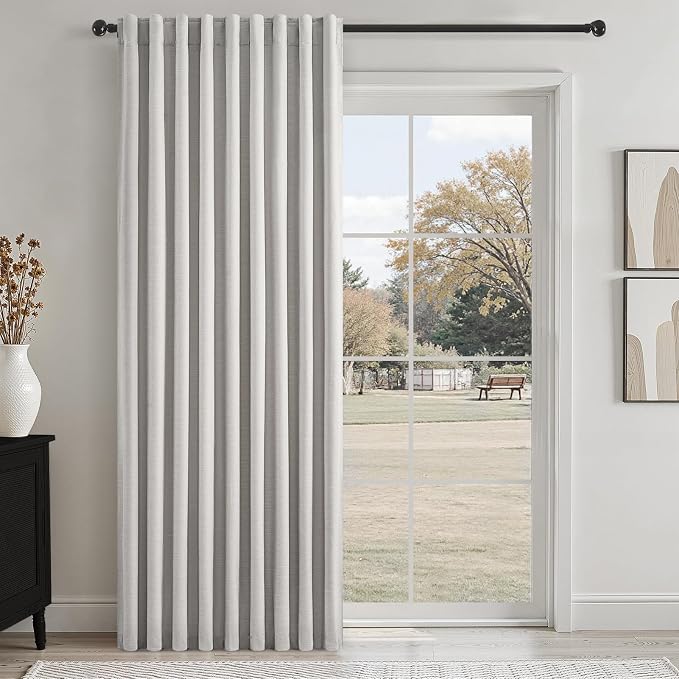 Extra Wide Total Blackout 96 Inch Curtains 72 Inches Wide by Topfinel