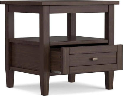 SIMPLIHOME Warm Shaker End Table - Image 3