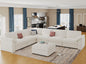 EASE MOOSE Sectional Modular Sofa, Luxury FSC Certified Chenille Comfty Deep by EASEMOOSE