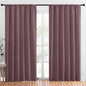 NICETOWN Living Room Curtains, Dry Rose, 1 Pair, 70 x 84-inch, Home Decorations by NICETOWN