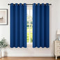 Joydeco Blackout Curtains 72 inches Long 2 Panels Set, Thermal Insulated Long by JOYDECO
