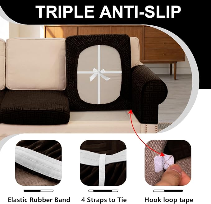 UNBBRRL Stretch Couch Seat Cushion Cover - Image 3