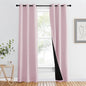 NICETOWN 100% Blackout Window Curtain Panels, Heat and Cold Blocking Drapes by NICETOWN